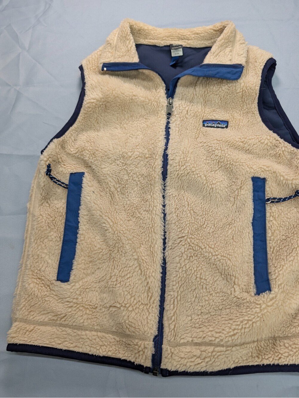 Patagonia Retro-X Deep Pile Sherpa Fleece Vest USA Small